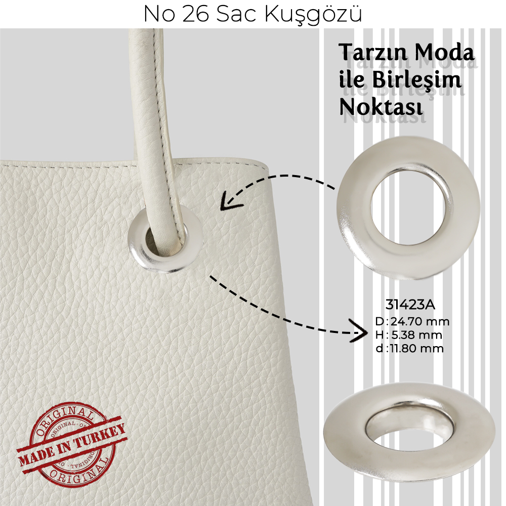 Yeni Üretim - No 26 Sac Kuşgözü